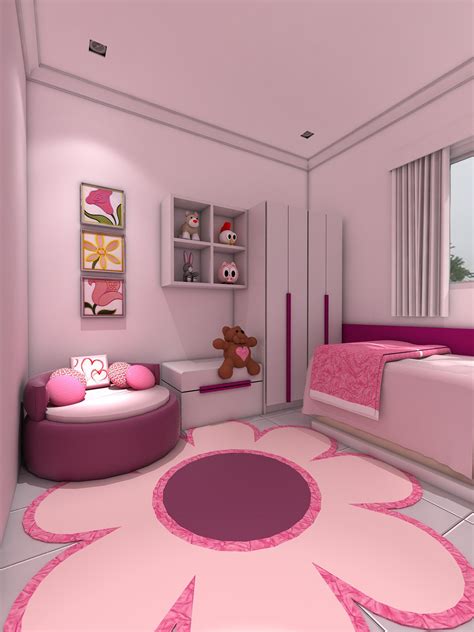 In fact, small bedrooms often have a cozier, more intimate vibe, which can help make the space relaxing and personal. kamar anak perempuan ~ Atelier Montes-Litoral | Teenage bedroom decorations, Girls room paint ...