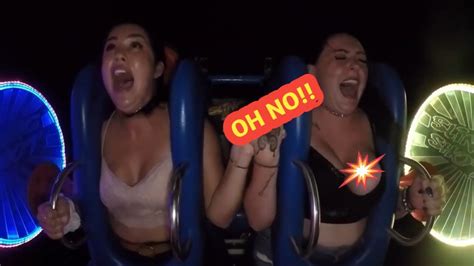 Crazy Moments Compilation Of Slingshot Ride Funny Ride YouTube