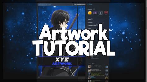 Tutorial Long Artwork Showcase In Steam Profile Youtube
