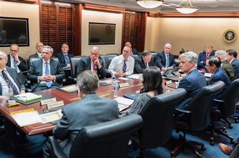The White House Situation Room Jan 7 2020 Pics