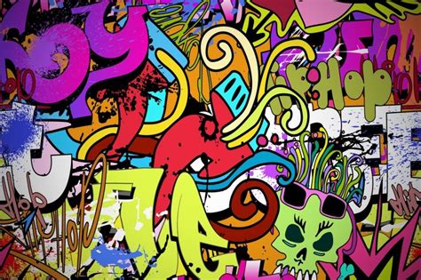 Cool Funky Wall Murals Ideas