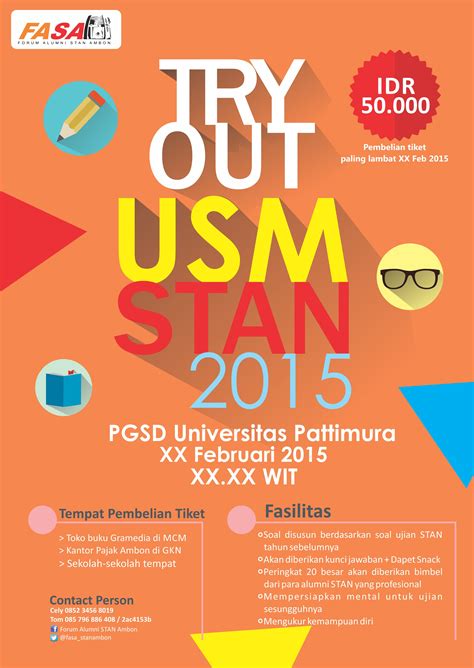 Poster Ujian Sekolah - Data Dikdasmen