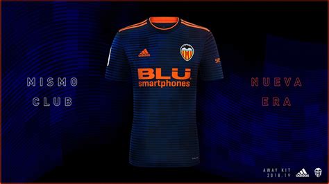 Valencia Cf 201819 Adidas Away Kit Football Fashion