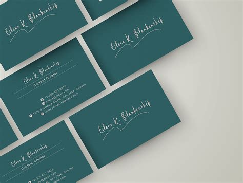 A Simple And Minimal Business Card Designed By Ngraphicsuix Behance