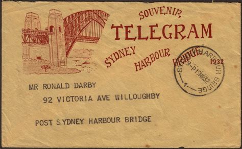 450+ useful telegram bots are listed here which you can sort them by rates. Sydney Harbour Bridge Telegram 1932