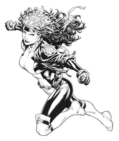 Rogue • Mark Brooks Marvel Comics Art Drawing Superheroes Marvel Rogue
