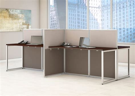 The office cubicle may be the most hated workspace in existence. EZ Cubicle Desks for 4 - Cubicle Desks For Small Spaces 24x60