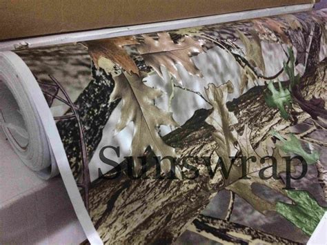 2020 Matte Finish Realtree Camo Vinyl Wrap Mossy Oak Tree Leaf