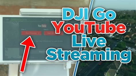 How To Live Stream To Youtube In Dji Go Dji Go Youtube Streaming