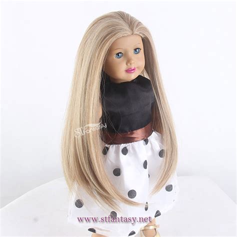 Guangzhou 18 Inch American Doll Wigs Manufacture Wholesale Cute Wig For
