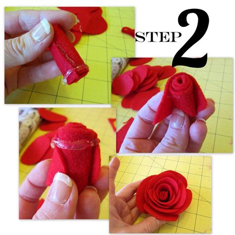 How To Make Perfect Felt Roses Positively Splendid Crafts Sewing