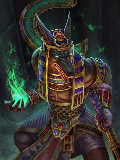 anubis golden skin concept art smite by andy timm ptimm ancient egyptian gods anubis