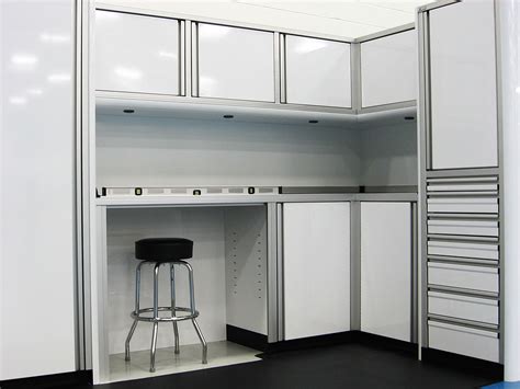 Aluminum roll up doors for cabinets. Roll-Up Door Wide Corner Set of Aluminum Cabinets