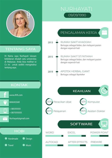 Maybe you would like to learn more about one of these? View Contoh Cv Menarik Fresh Graduate Images - Garut Flash