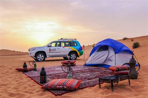 Overnight Camping In Desert Safari With Bbq Dinner And Morning Breakfast
