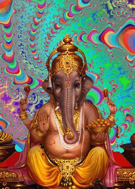 Ganesh In 2021 Ganesha Psychadelic Art Psychedelic Art