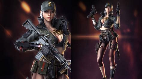 Download Crossfire Female Switcher Assassin Wallpaper