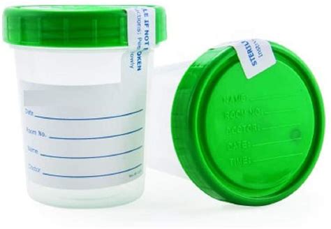 Amz Pack Of 100 Sterile Specimen Cups 4 Oz Urine Specimen Collection