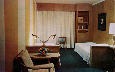 A Standard Twin Bed Room Of The Broadview Hotel Wichita Kansa