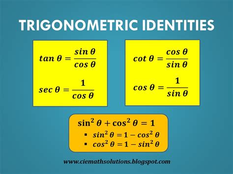 Revision Exercise On Proving Trigonometric Identities Cie Math Solutions