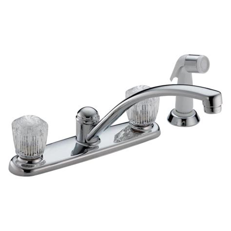 For the purposes of our kitchen faucet reviews list, we decided to narrow our search on our kitchen faucet reviews article, the american standard colony is an amazing choice for a durable, quality faucet with a few less of the bells and. Quality Delta Kitchen & Bathroom Faucets