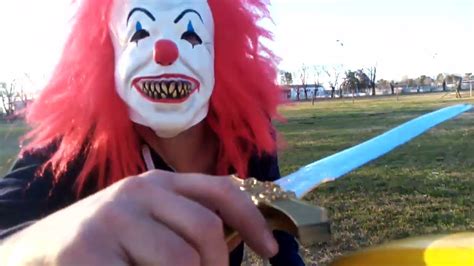 horror clown vs parkour pov miedo 3 youtube