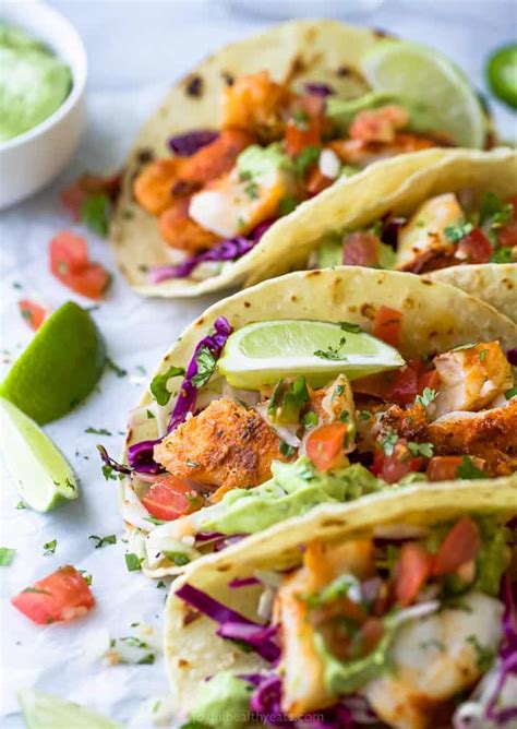 Baja Fish Tacos Recipe Joyful Healthy Eats