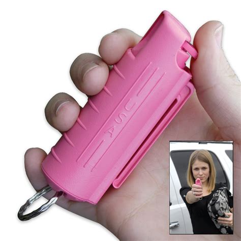 Sabre Red Pepper Spray Pink Hard Case