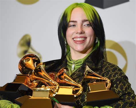 Billie Eilish Becomes The Youngest Artist To Win All Top Four Grammy