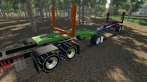 Artic Jeep And Pole Logging Trailers V 10 Fs19 Mods