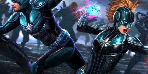 Captain Marvel Yon Rogg And Vers Team Up Against Skrulls In Concept Art