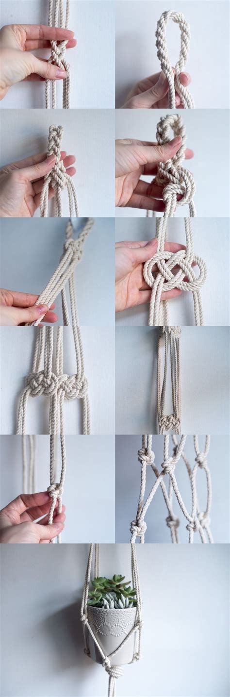 Diy Crafts How To Make A Macrame Hanging Planter Likely By Sea