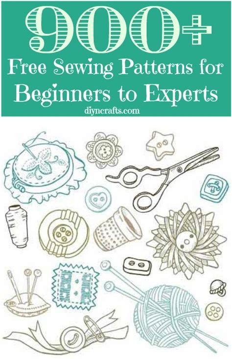 900 Free Sewing Patterns For Beginners To Experts Diy