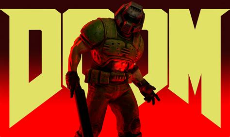 Doom Guy Shotgun Doom Game Video Games Source Filmmaker 2k Hd