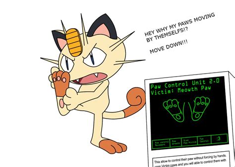 Controlling Meowth Paws By Alphaws Fur Affinity Dot Net