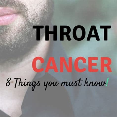 Throat Cancer 8 Things You Should Know Bonus Download