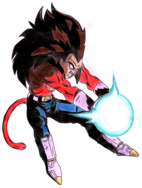 Dragon ball z dokkan battle (global). Dibujos Anime: Vegeta ssj4 final flash