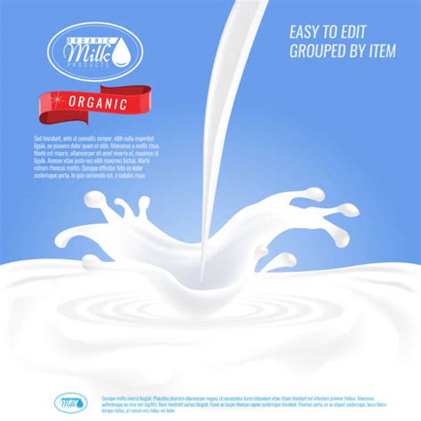 Milk Squirt Stock Vectors Istock