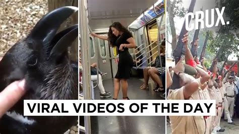 Woman Goes Viral After Selfie Photoshoot In Subway Viral Videos Of The Day CRUX YouTube