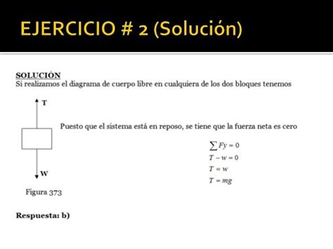 Problemas Resueltos De La Primera Ley De Newton