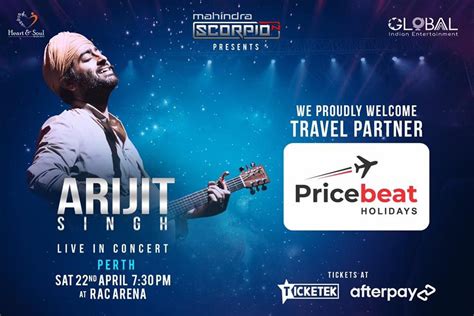 Arijit Singh Live In Concert Perth Rac Arena Perth 22 April 2023