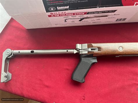 Ruger Stainless Mini 14 Mini 30 Factory Folding Stock New Old Stock