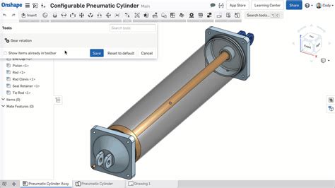 Tech Tip Customizing Your Onshape Toolbar