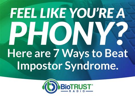 feel like a phony here are 7 ways to beat impostor syndrome