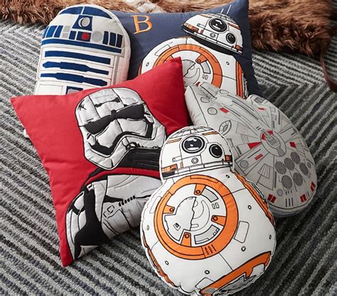 Star Wars Shaped Decorative Pillows Pottery Barn Kids