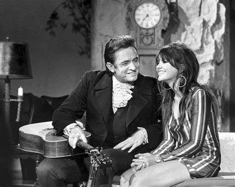 Johnny Cash And Linda Ronstadt On The Johnny Cash Tv Show 1969
