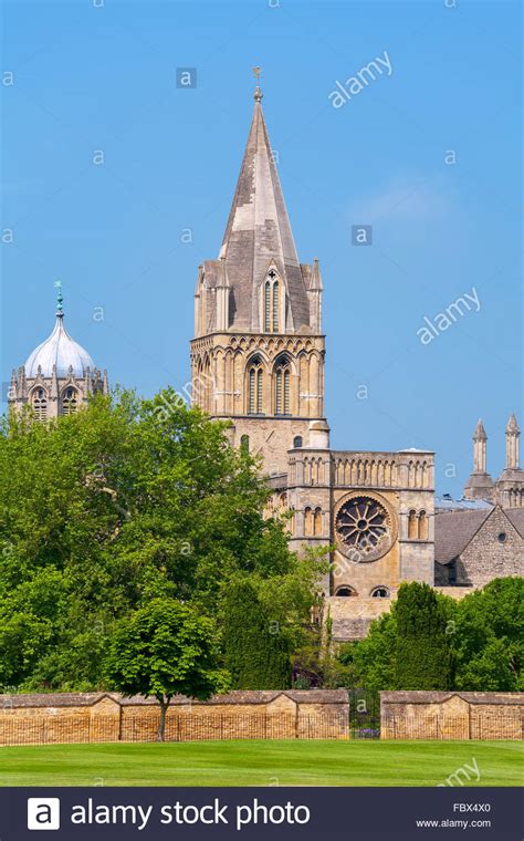 Spire Christ Church Cathedral Oxford High Resolution Stock Photography