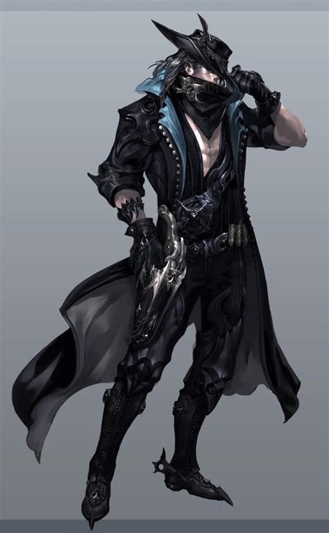 Aion Gunslinger Class Concepts Revealed Fantasy Guys Character