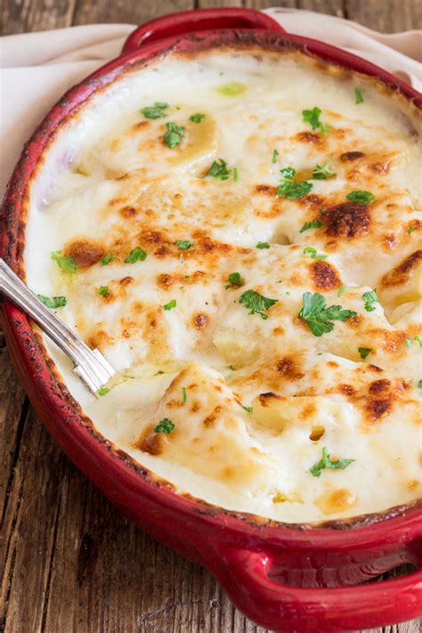 The Best Creamy Simple Scalloped Potatoes An Italian In My Kitchen