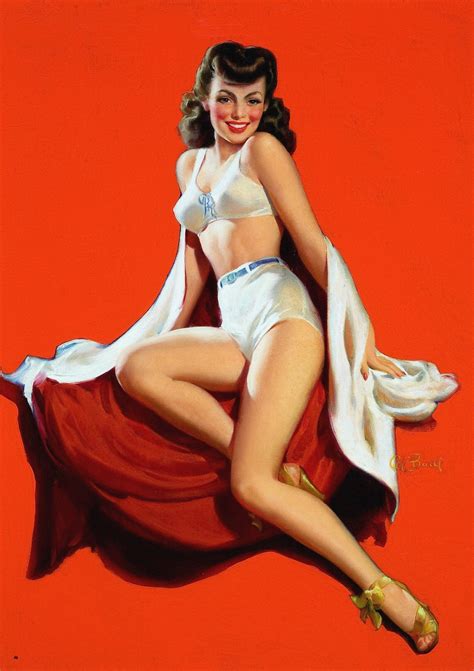 Brunette Pin Up Classic Vintage Pinup Poster Available In 2 Etsy Uk